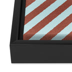 STRIPES - 002 - f Framed Canvas Print Gallery Image 3