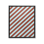 STRIPES - 002 - f Framed Canvas Print Gallery Image 6