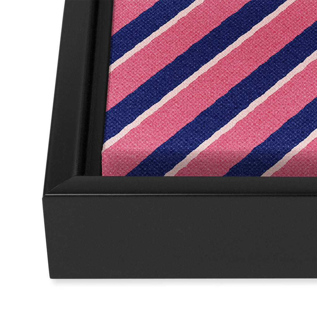 STRIPES - 003 - a Framed Canvas Print Gallery Image 3