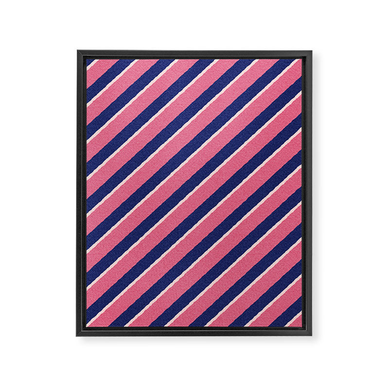 STRIPES - 003 - a Framed Canvas Print Gallery Image 6