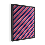 STRIPES - 003 - a Framed Canvas Print Gallery Image 2