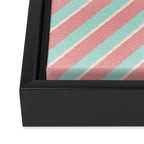 STRIPES - 003 - c Framed Canvas Print Gallery Image 3