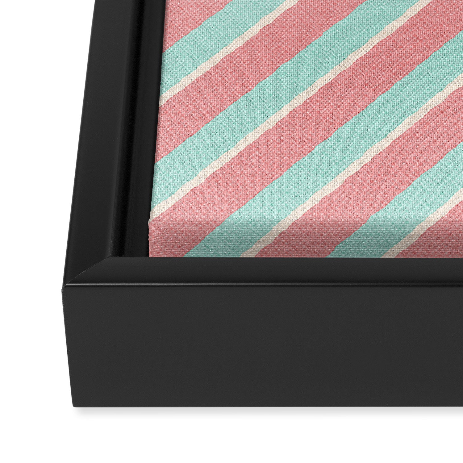 STRIPES - 003 - c Framed Canvas Print Gallery Image 3