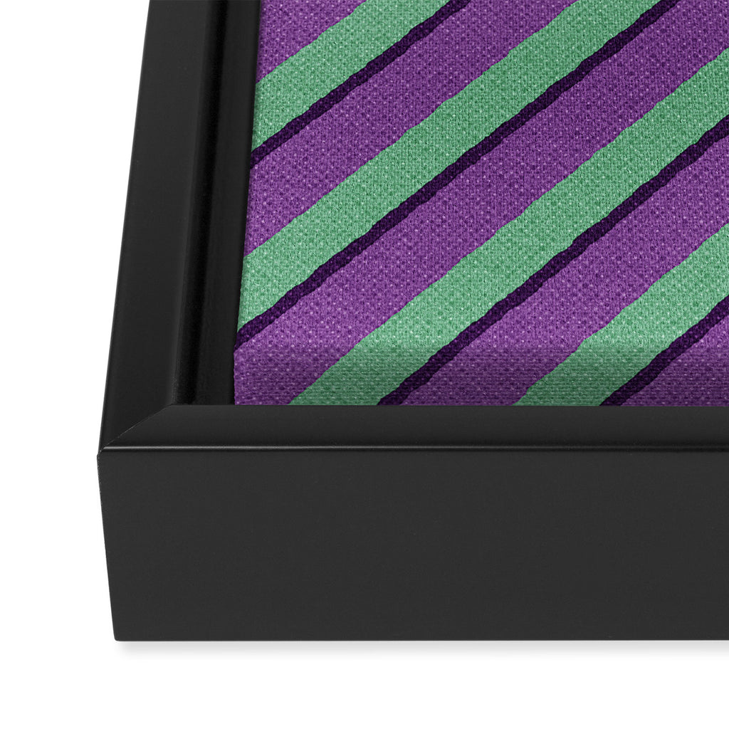 STRIPES - 003 - d Framed Canvas Print Gallery Image 3