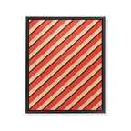 STRIPES - 003 - e Framed Canvas Print Gallery Image 6