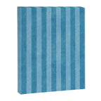 STRIPES - 004 - blue Canvas Print Gallery Image 3
