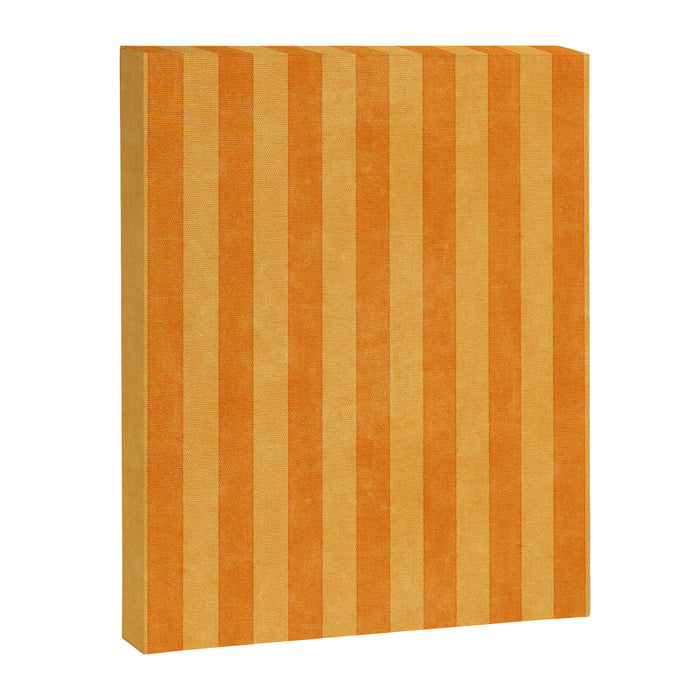 STRIPES - 004 - orange Canvas Print Gallery Image 1
