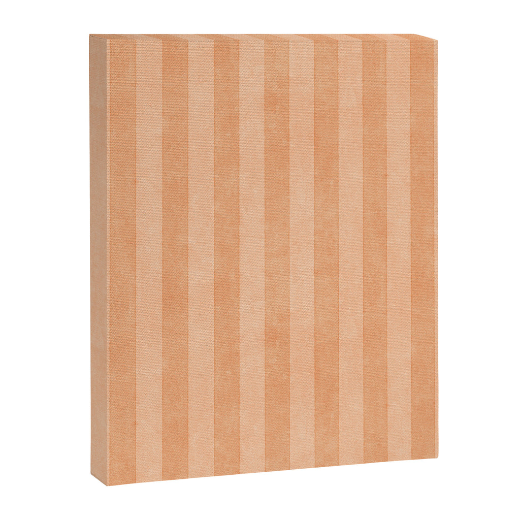 STRIPES - 004 - peach Canvas Print Gallery Image 6