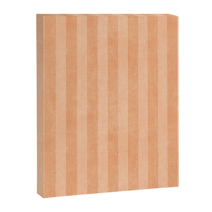 STRIPES - 004 - peach Canvas Print Gallery Image 1