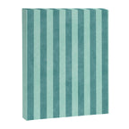 STRIPES - 004 - teal Canvas Print Gallery Image 6