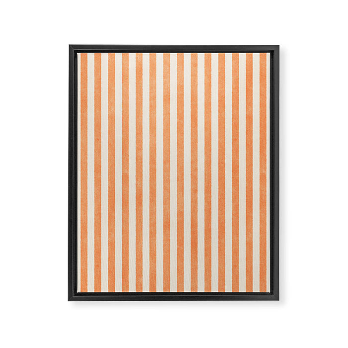 STRIPES - 07 - Cookie Framed Canvas Print Gallery Image 1