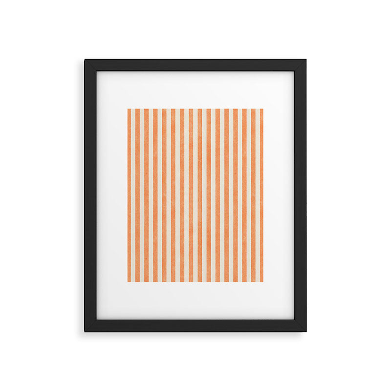 STRIPES - 07 - Cookie Framed Art Print Gallery Image 6