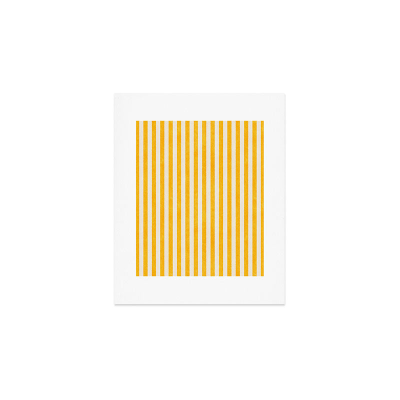 STRIPES - 07 - Goldenrod Art Print Gallery Image 1