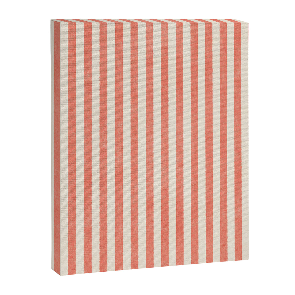 STRIPES - 07 - Guava Canvas Print Gallery Image 8