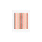 STRIPES - 07 - Guava Art Print Gallery Image 1