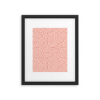 SWIRL Bubblegum and Almond Framed Art Print Gallery Image 6