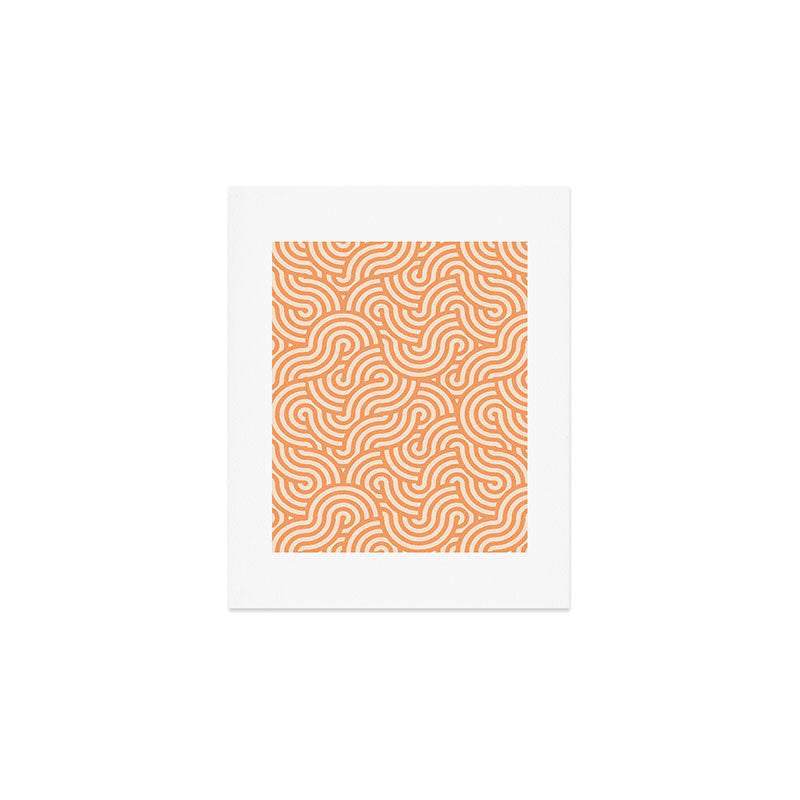 SWIRL Cookie and Oat Art Print Gallery Image 1