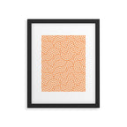 SWIRL Cookie and Oat Framed Art Print Gallery Image 6