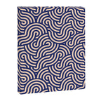 SWIRL Lapis and Almond Canvas Print Gallery Image 8