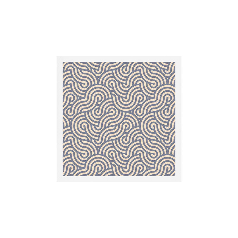 SWIRL Steel and Oat Art Print Gallery Image 1