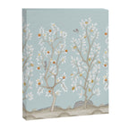 Citrus Grove Mural in Mist Canvas Print Gallery Image 6
