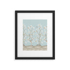 Citrus Grove Mural in Mist Framed Art Print Gallery Image 5