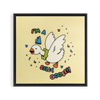 Silly Goose Framed Canvas Print Gallery Image 3