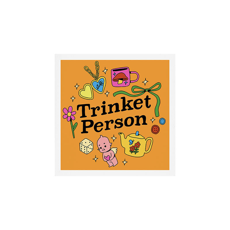 Trinket Person Art Print Gallery Image 1