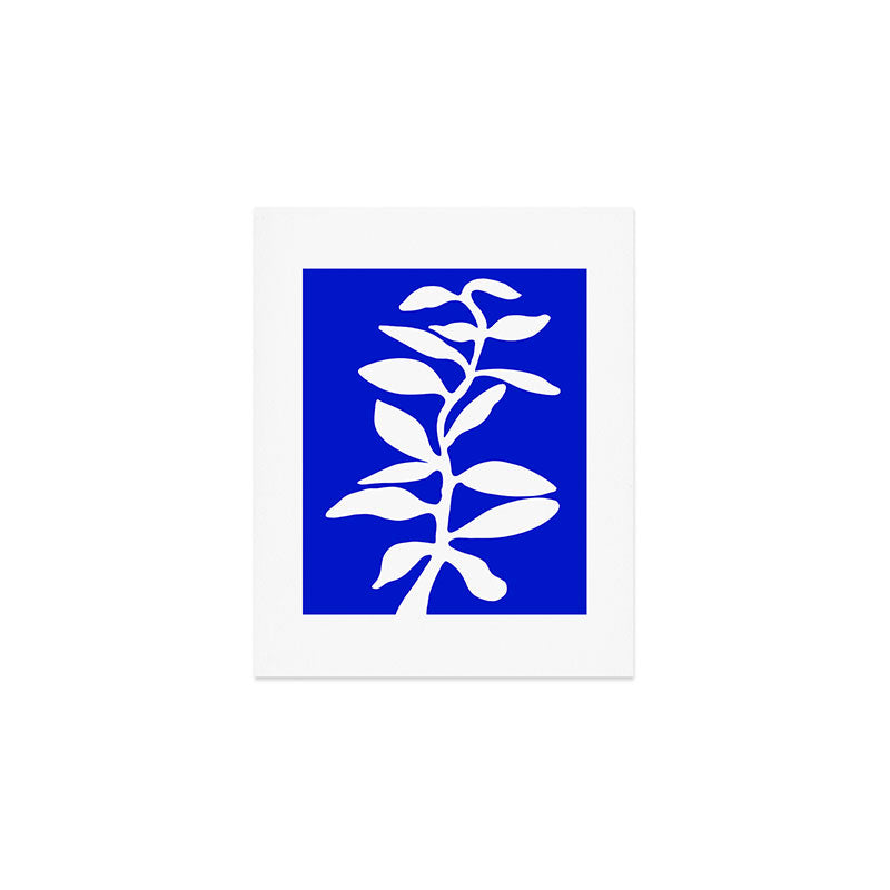blue stem Art Print Gallery Image 1