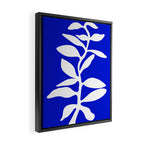 blue stem Framed Canvas Print Gallery Image 2