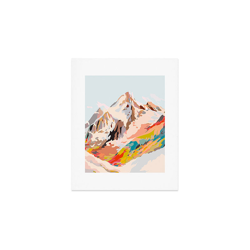 glass mountains Art Print Gallery Image 1
