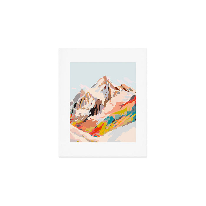 glass mountains Art Print Gallery Image 1