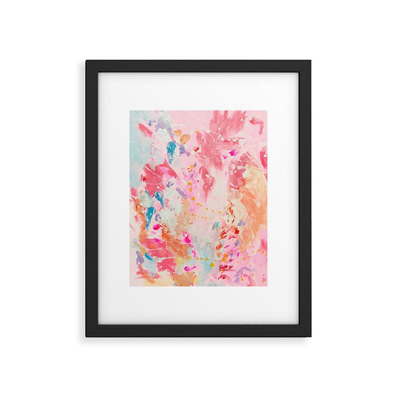 sky music Framed Art Print