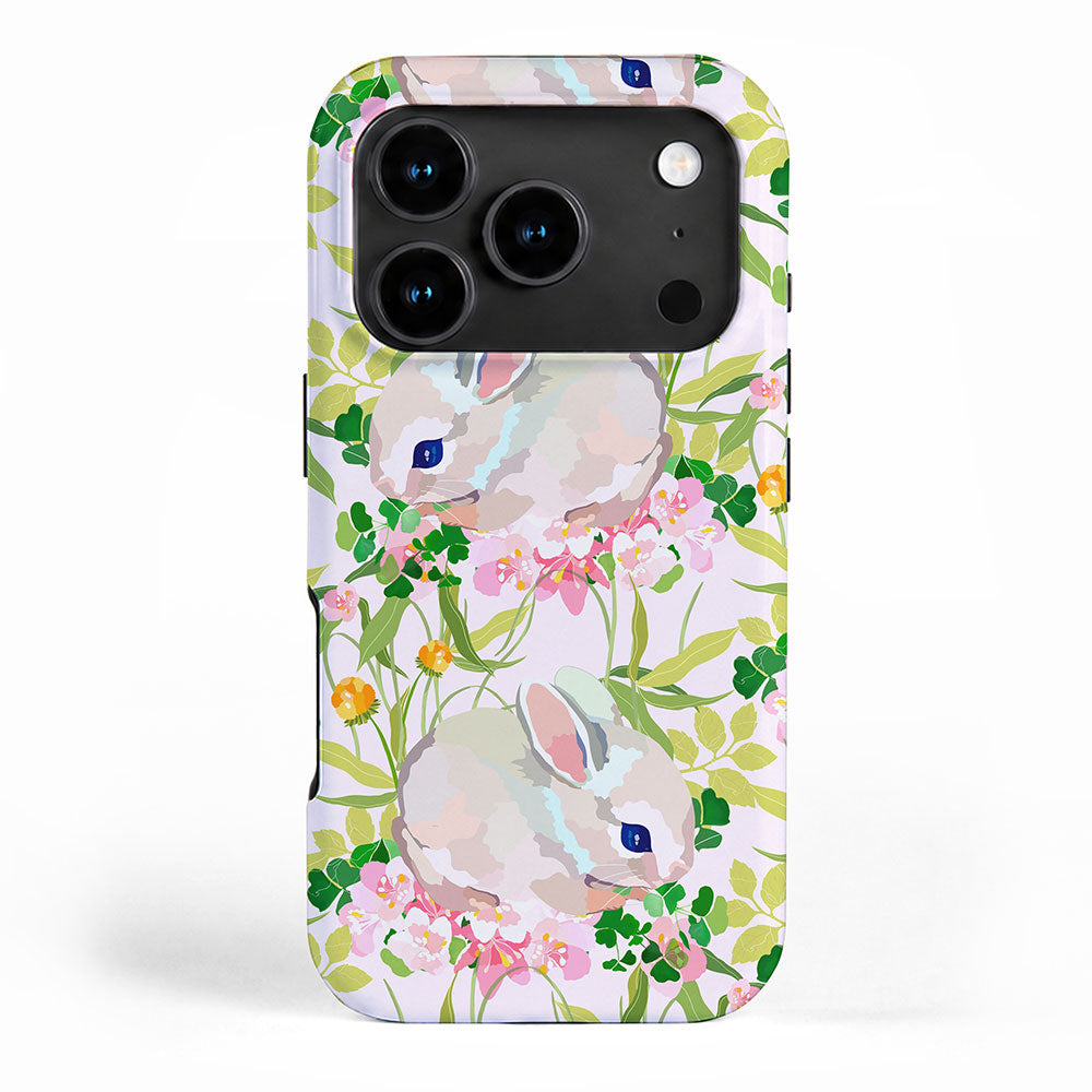 springtime bunny iPhone Case Gallery Image 1