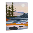 valley moon Canvas Print Gallery Image 6