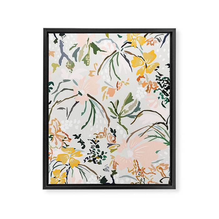 wallpaper poem Framed Canvas Print Gallery Image 1