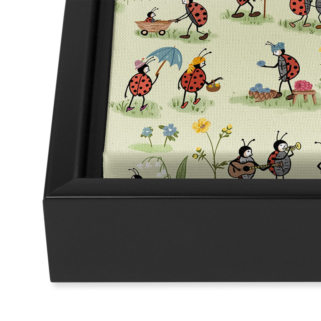 A Ladybug Life Framed Canvas Print Gallery Image 3