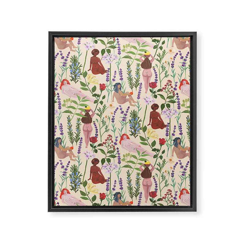 Aromatherapy Garden Framed Canvas Print Gallery Image 8