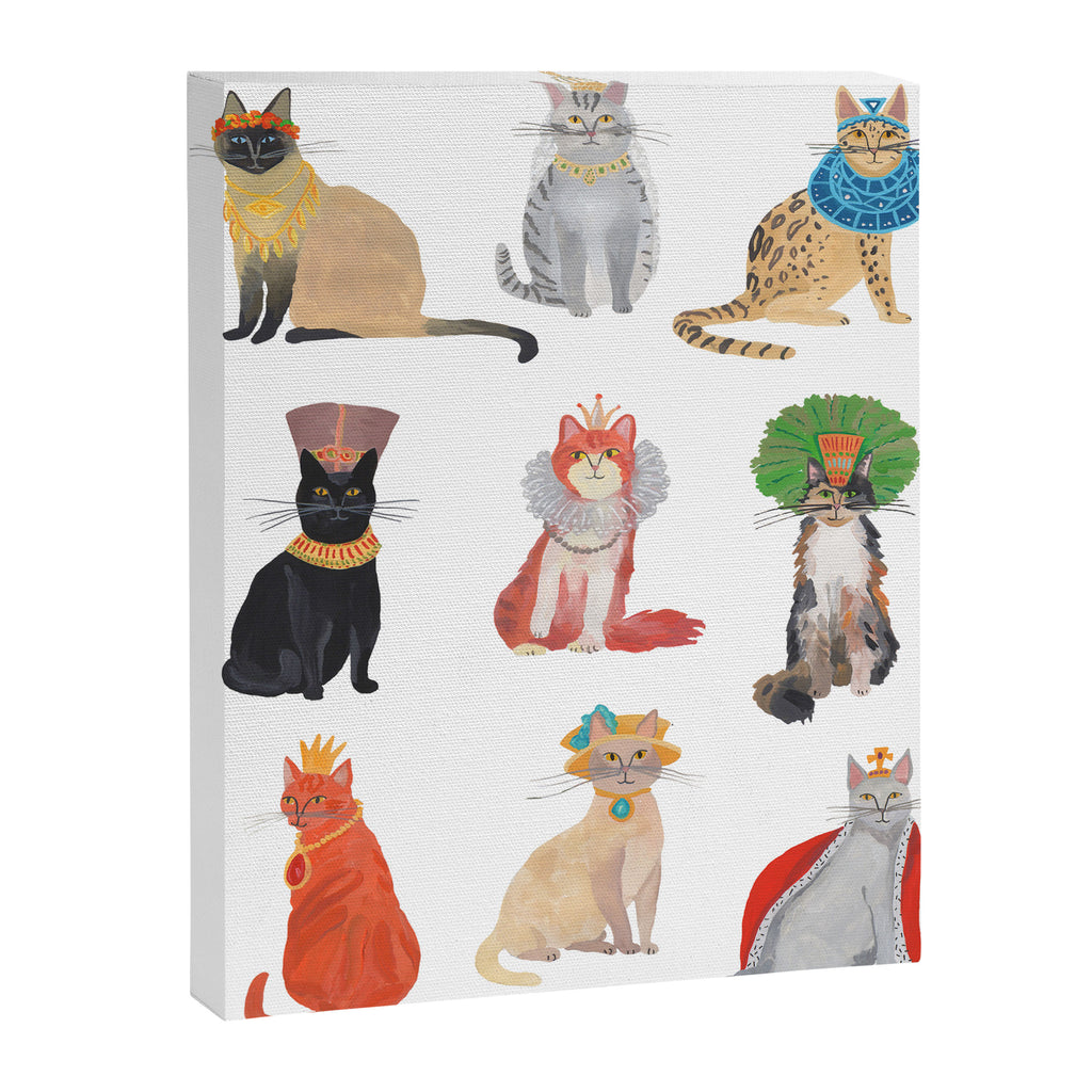 Cat Queens Canvas Print Gallery Image 8