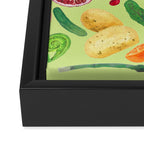 Fruits and Veggies Framed Canvas Print Gallery Image 3