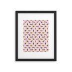 Off to the Horse Races (Pink) Framed Art Print Gallery Image 6