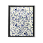 Pirate Play - Cream Framed Canvas Print Gallery Image 8