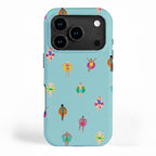 Pool Floating iPhone Case Gallery Image 1