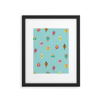 Pool Floating Framed Art Print Gallery Image 6