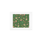 Swedish Floral - Green Art Print Gallery Image 1