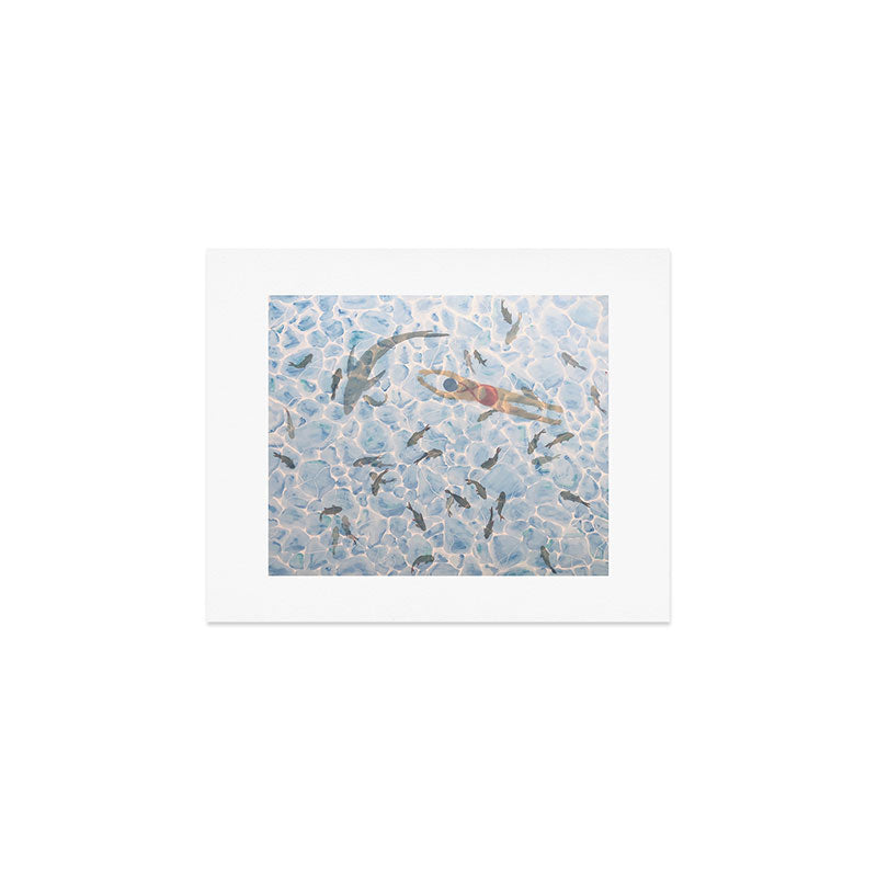 Swimming Art Print Gallery Image 1