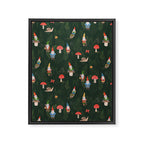 Woodland Gnomes Framed Canvas Print Gallery Image 8