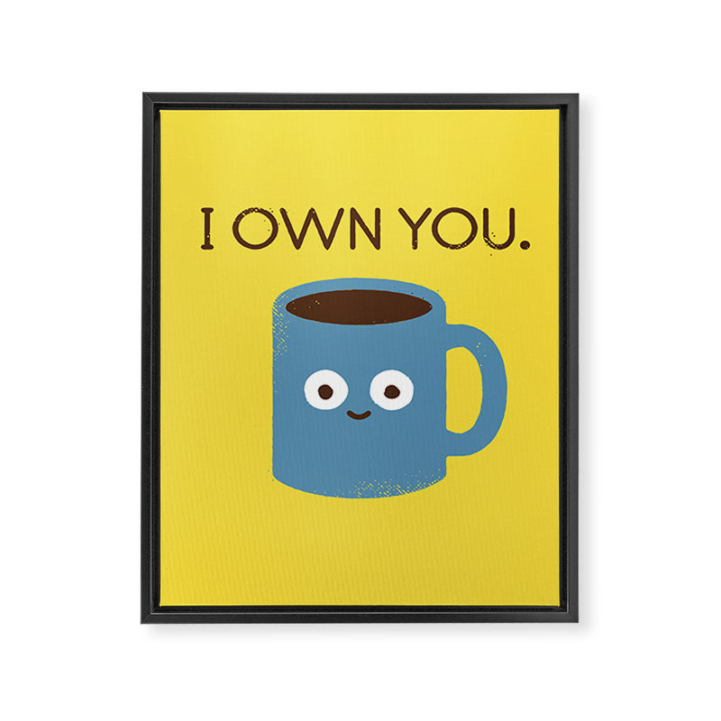 Coffee Talk Framed Canvas Print Gallery Image 8