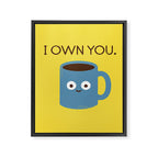 Coffee Talk Framed Canvas Print Gallery Image 8