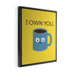 Coffee Talk Framed Canvas Print Gallery Image 2